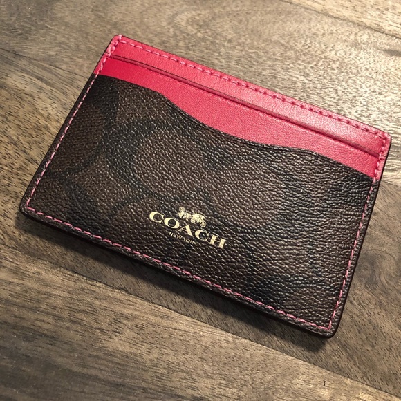 Coach Accessories - 💥HP💥COACH Signature Card Case